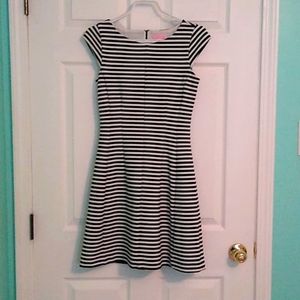 Cap sleeve A-line Dress